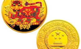 2010年虎年彩色金币行情