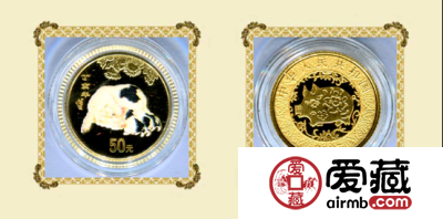 收藏2007年猪年金银币