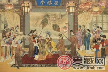 中国工笔画大展开幕 邮票原作吸人眼球