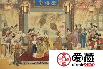 中国工笔画大展开幕 邮票原作吸人眼球