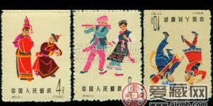 特55 中国民间舞蹈(第三组)邮票收藏须知