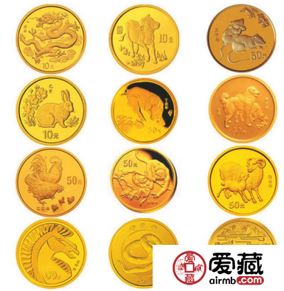 十二生肖金银币收藏价值