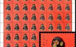 收购1980年猴票整版邮票成为身份的象征