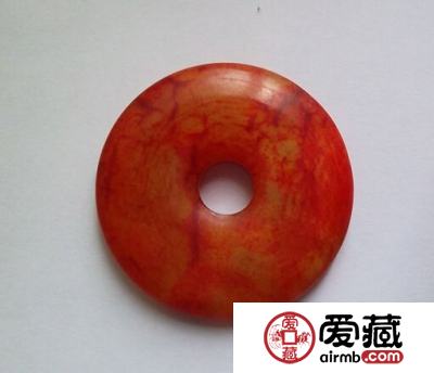 鸡血玉