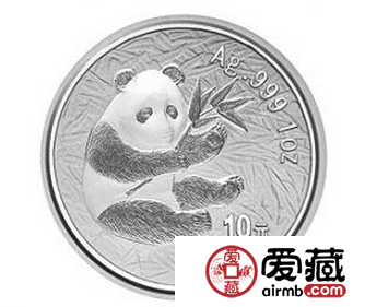 2000年熊貓銀幣價格因投資價值而提升