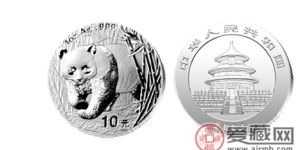2001年熊猫银币价格逐渐得到提升