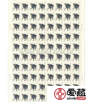 1985年牛郵票整版價格 在大家關注下必然上升