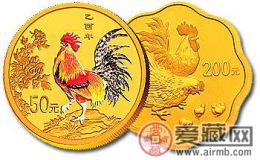 2005年鸡年彩色金币收藏分析