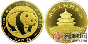 1983年熊猫金币价格