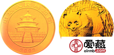 2002版熊猫金币价格