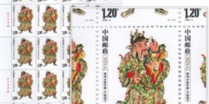 解析2009-2漳州木版年画大版票的收藏价值