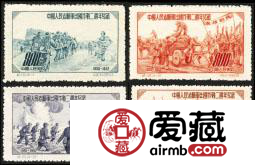 纪19 中国人民志愿军出国作战二周年纪念邮票