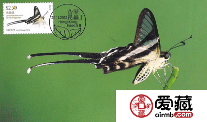 HK S204 香港昆虫（小全张）