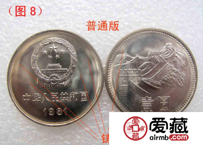 壹圆长城币特征差异及成因分析