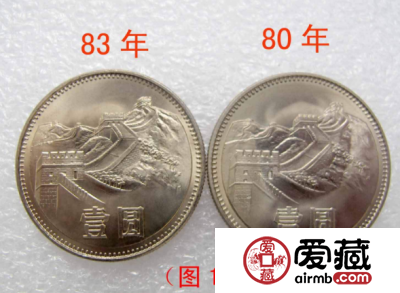 壹圆长城币特征差异及成因分析