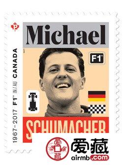 加拿大发行邮票表彰五车手 舒马赫汉密尔顿在列