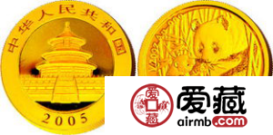 2005年熊貓貴金屬紀念幣收藏介紹