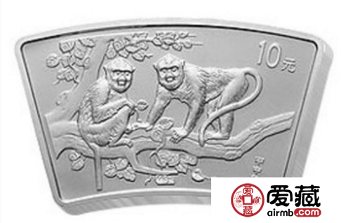 2004年中国甲申猴年生肖纪念币价格