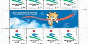 2007-2 第六届亚洲冬季运动会大版票价格