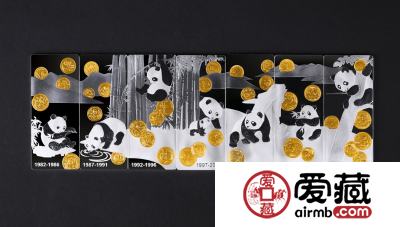 中国熊猫金币发行三十五周年纪念银条投资收藏送礼佳品己正式发行
