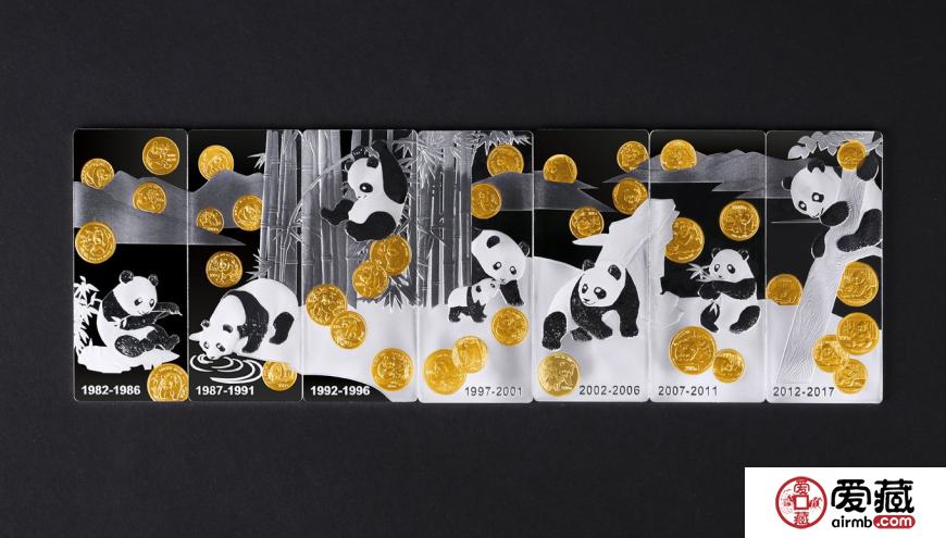 中国熊猫金币发行三十五周年纪念银条投资收藏送礼佳品己正式发行