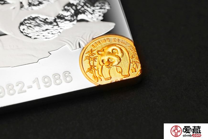 中国熊猫金币发行三十五周年纪念银条投资收藏送礼佳品己正式发行