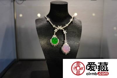 极品紫罗兰翡翠在石博会出价过千万都不卖