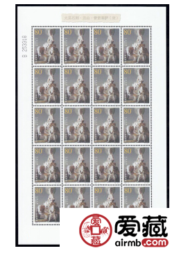 2002-13 大足石刻大版票收藏