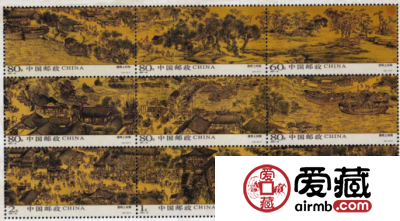 清明上河图邮票价格