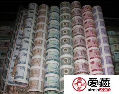 人民币整版连体钞目前适合收藏还是投资