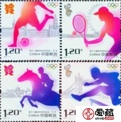倫敦奧運(yùn)紀(jì)念郵票不容易收藏