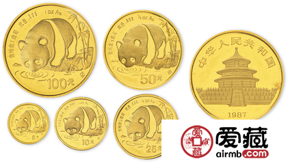 1987年熊猫金币值多少钱