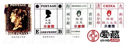 中国历史上的第一套自己设计印制邮票