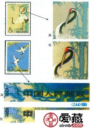 如何鑒別特48《丹頂鶴》郵票