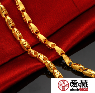 男士黄金项链