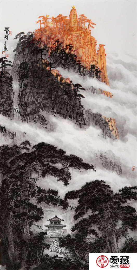 《丰碑》 138x70cm