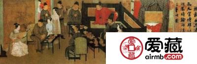 顾闳中《韩熙载夜宴图》局部