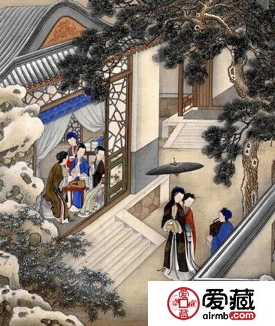 陈枚《月曼清游图》