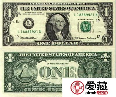美国一元纸币为什么印着上帝之眼
