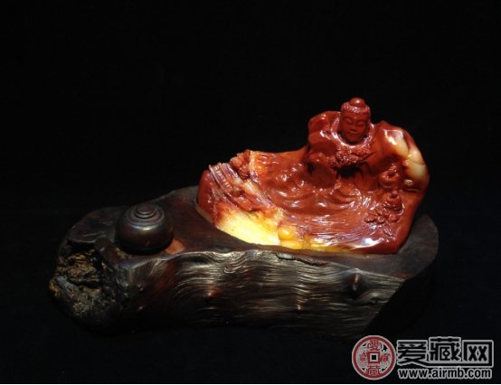 寿山石和田黄石有什么区别寿山石的价格和田黄石多少钱一克-爱藏网