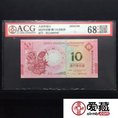 只知道生肖纪念币，那生肖纪念钞你知道吗?