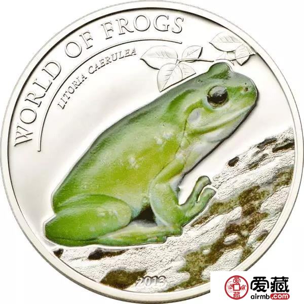 报告！你们的蛙儿子跑到纪念币上了