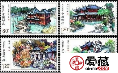 豫园邮票收藏价值和欣赏价值较高