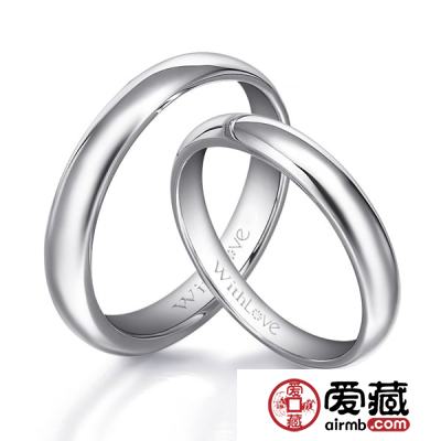 结婚对戒不带钻石的款式怎么样