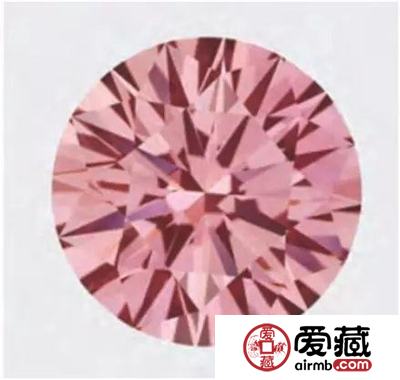 粉红钻石的颜色成因