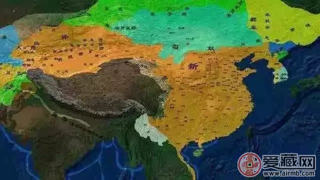 新朝钱币“国宝金匮直万”，存世仅剩两枚半-爱藏网