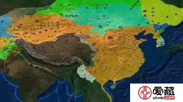新朝钱币 “国宝金匮直万”，存世仅剩两枚半
