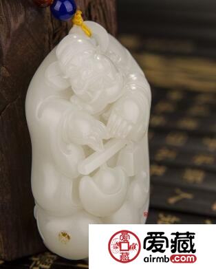 和田玉人物题材挂件的寓意?