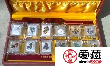 12生肖方形纪念银币回收价格