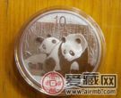 可爱的熊猫银币